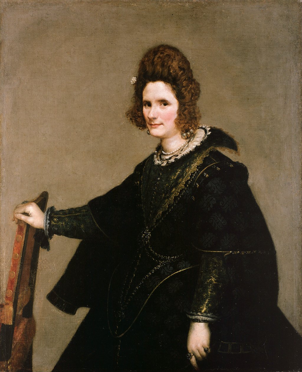 Porträtt av en dam av Diego Velázquez