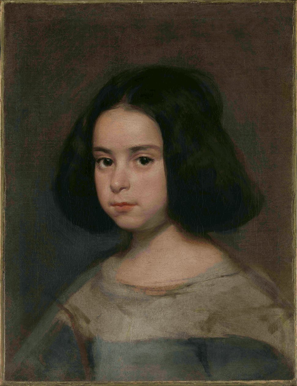 Porträtt av en flicka, ca 1639-1641. av Diego Velázquez