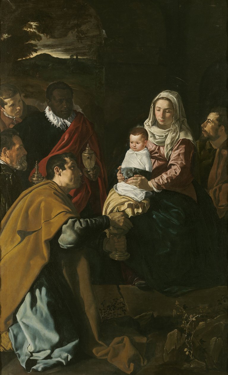 The Adoration of the Magi, 1619 av Diego Velázquez