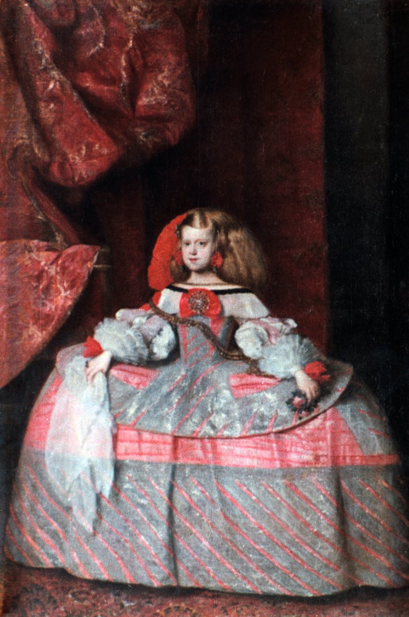 Infanta Don Margarita av Österrike, c1660. av Diego Velázquez