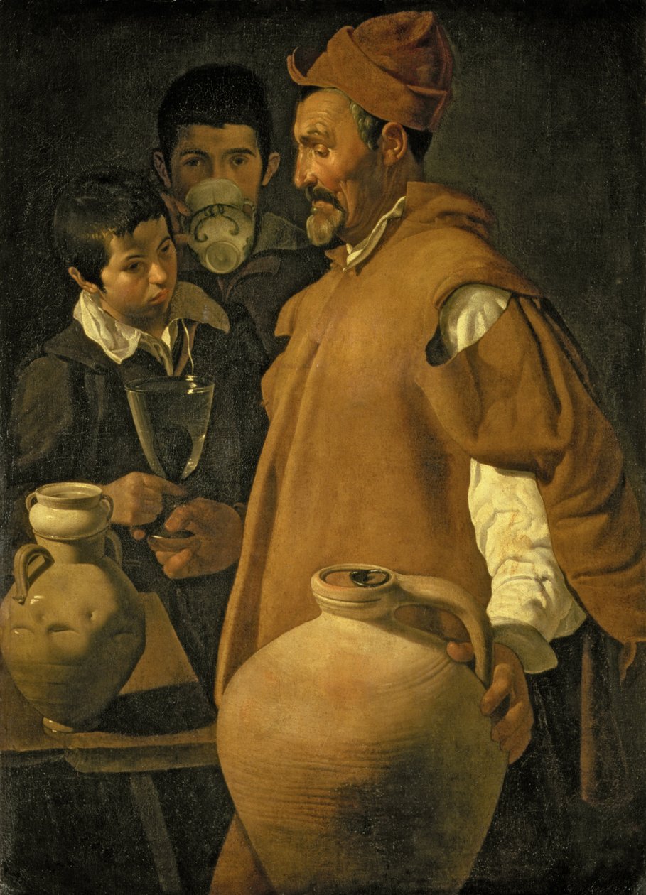 Vattenförsäljaren i Sevilla, ca 1620 av Diego Velázquez