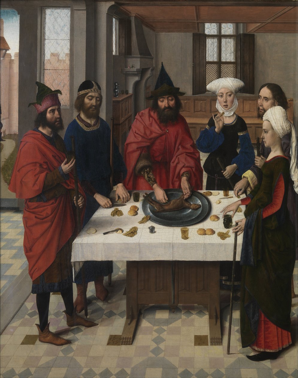 The Feast of the Passover av Dieric Bouts