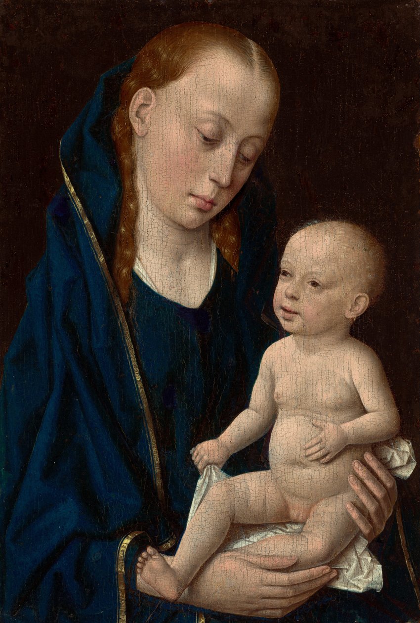 Madonna och barn, ca. 1465. av Dieric Bouts