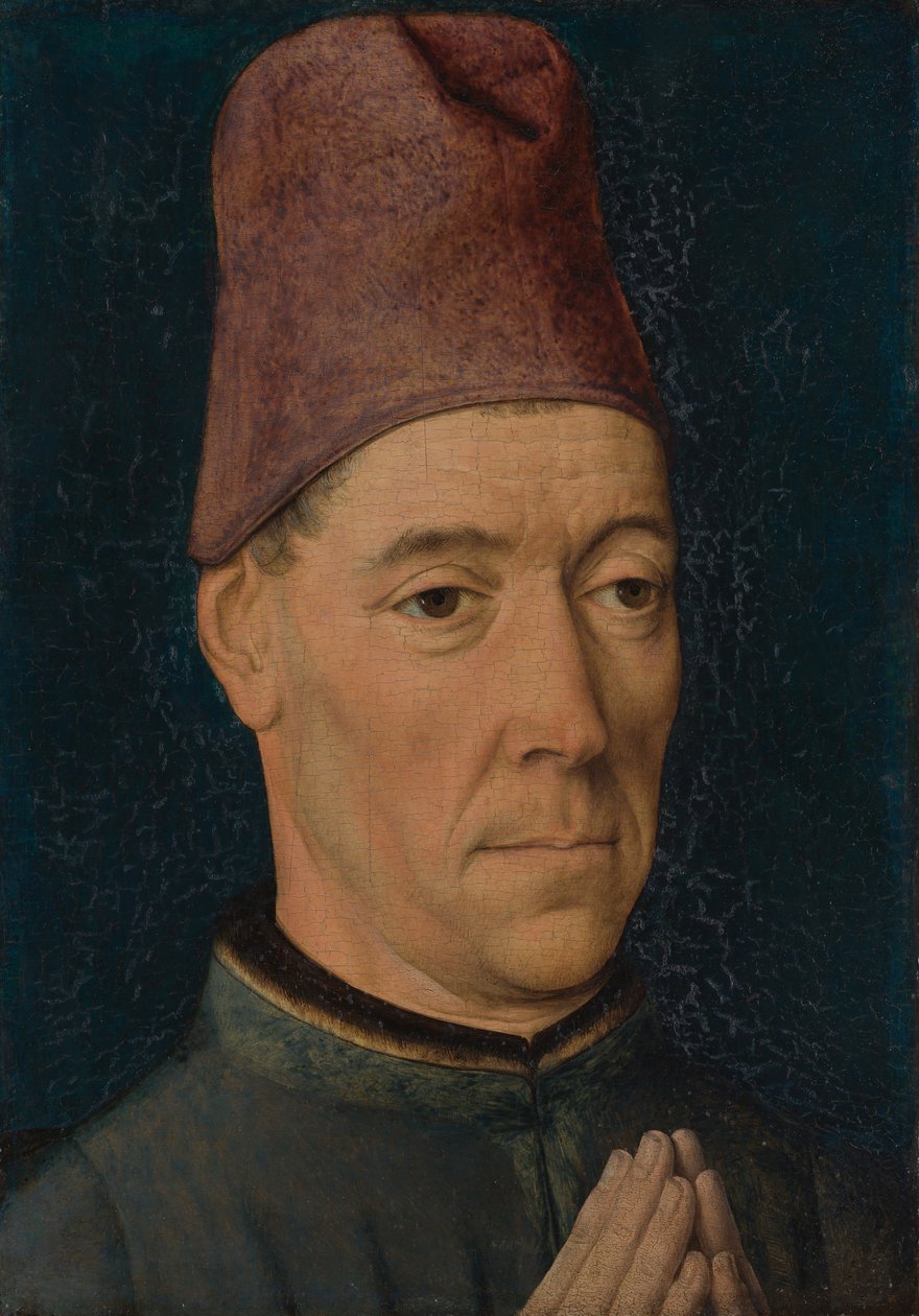 Porträtt av en man, ca. 1470. av Dieric Bouts