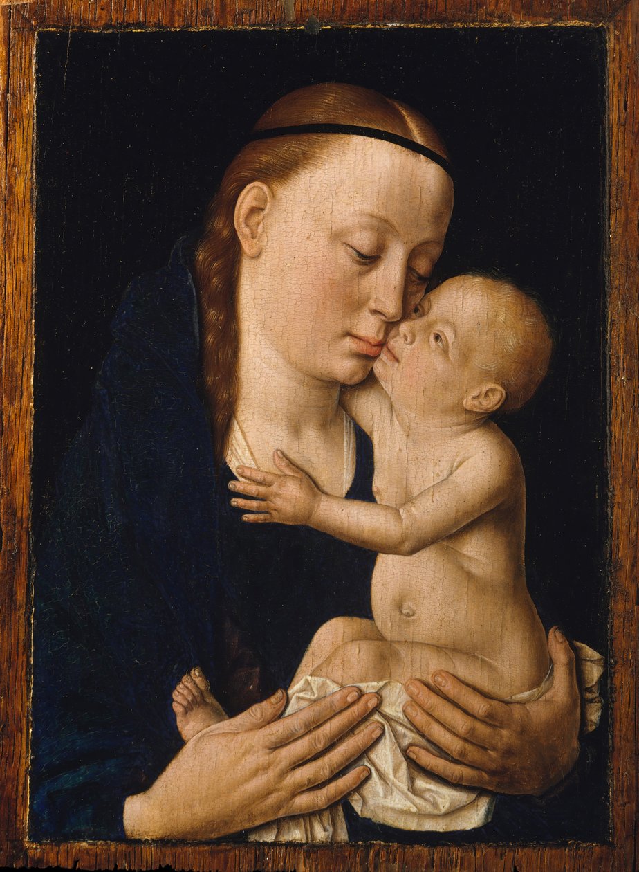 Jungfru och barn, ca. 1455-60. av Dieric Bouts