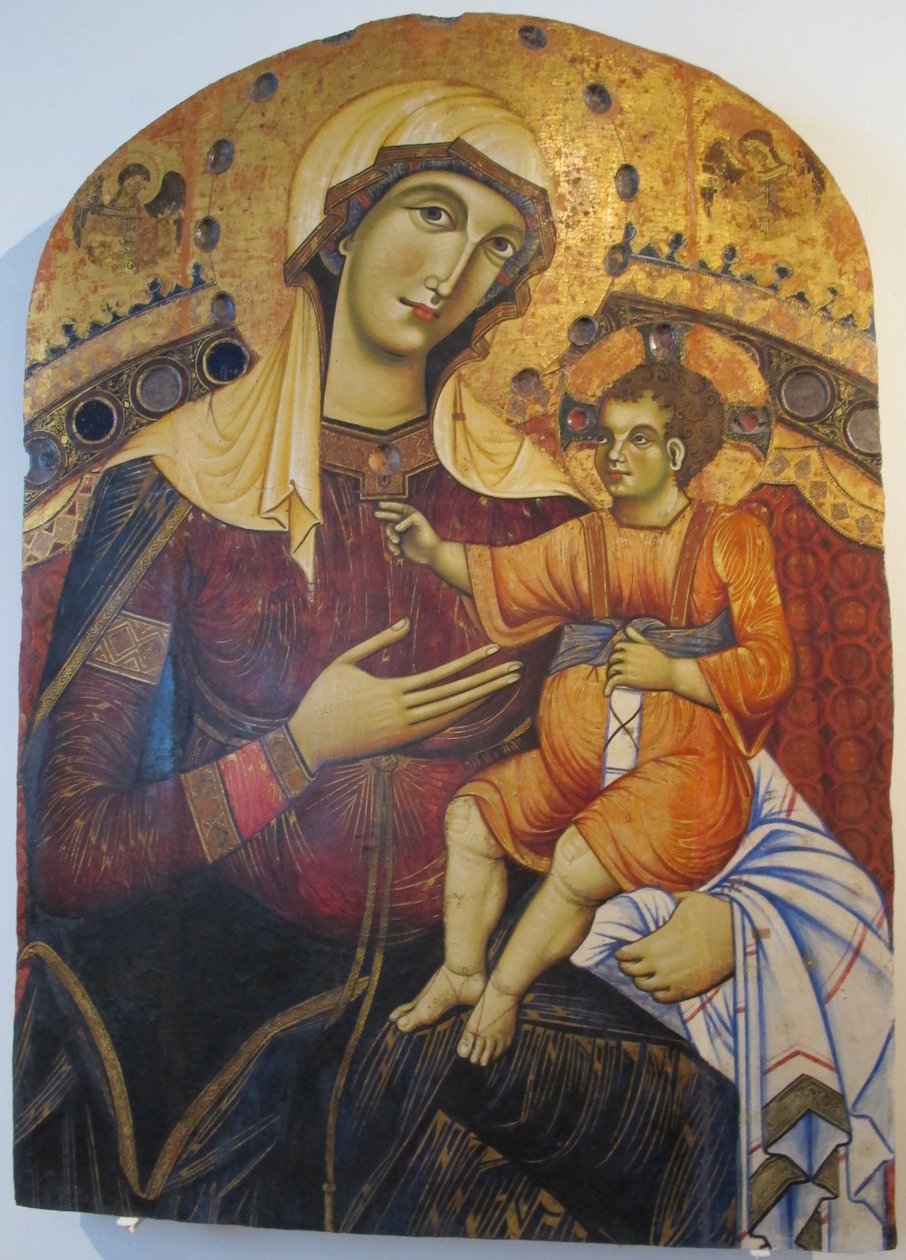 Madonna med barn av Dietisalvi di Speme