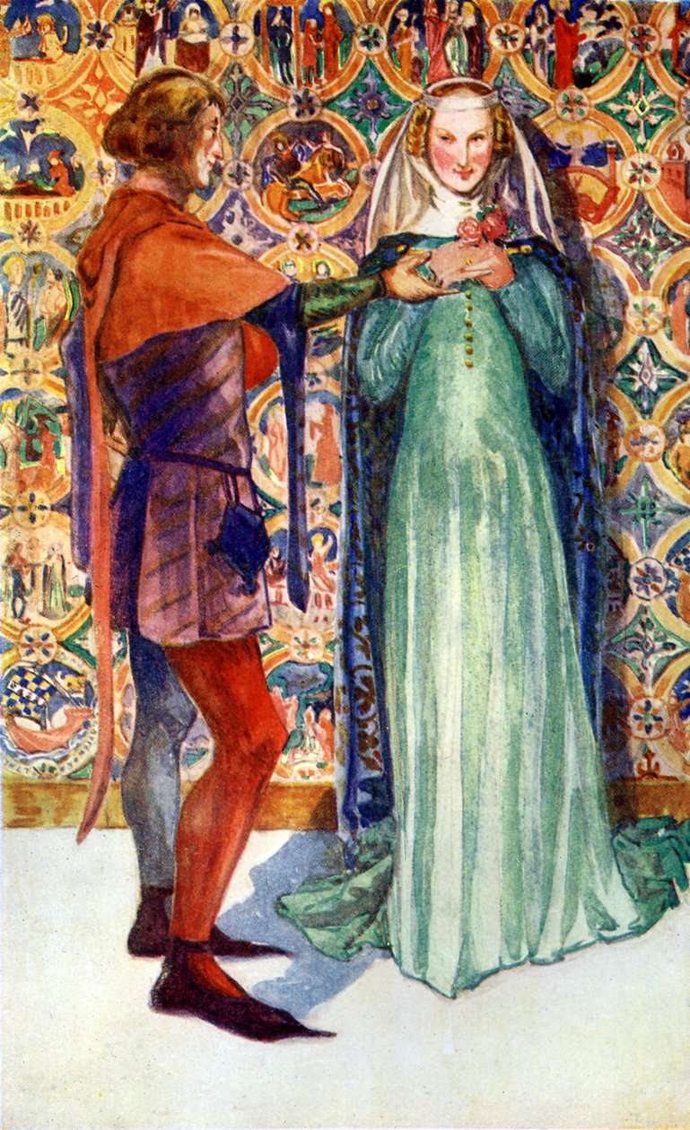 Parets kostym under Edward II:s regeringstid av Dion Clayton Calthrop