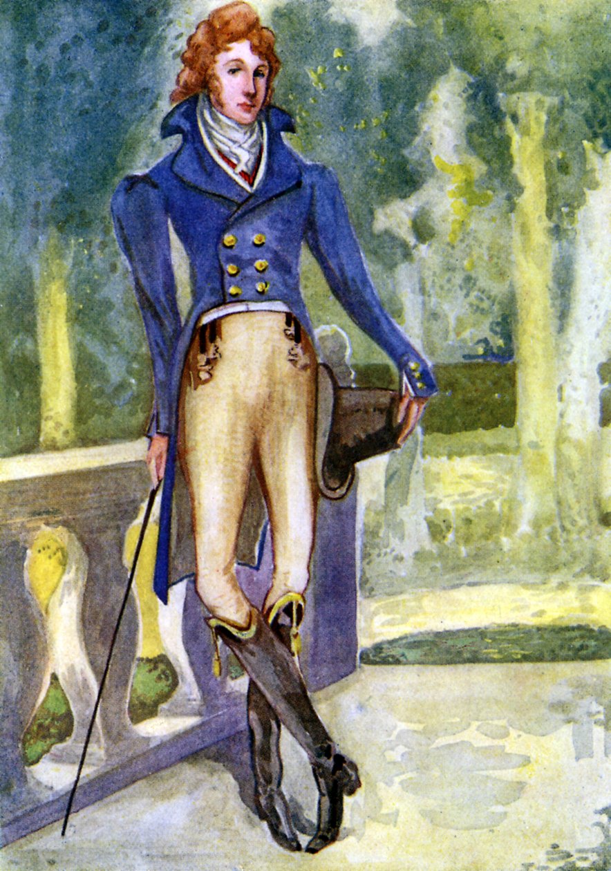 Människans kostym under George IV:s regeringstid (1820 - 1830) av Dion Clayton Calthrop