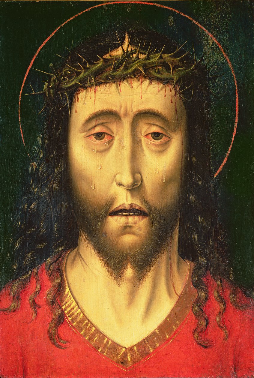 Kristus krönt med törnar, c.1475 av Dirck Bouts