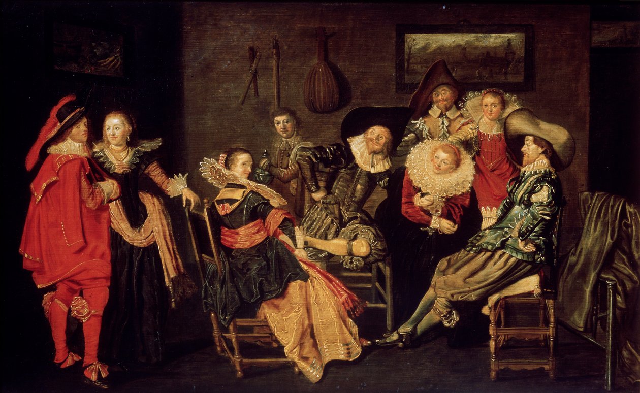 The Merry Company, 1600-talet av Dirck Hals
