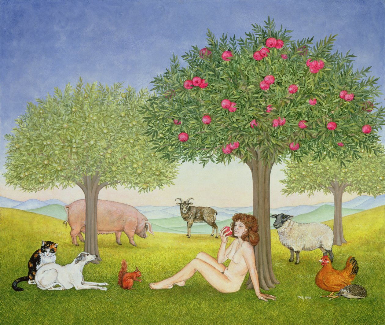 Ett äpple om dagen. Triptyk del tre av Ditz