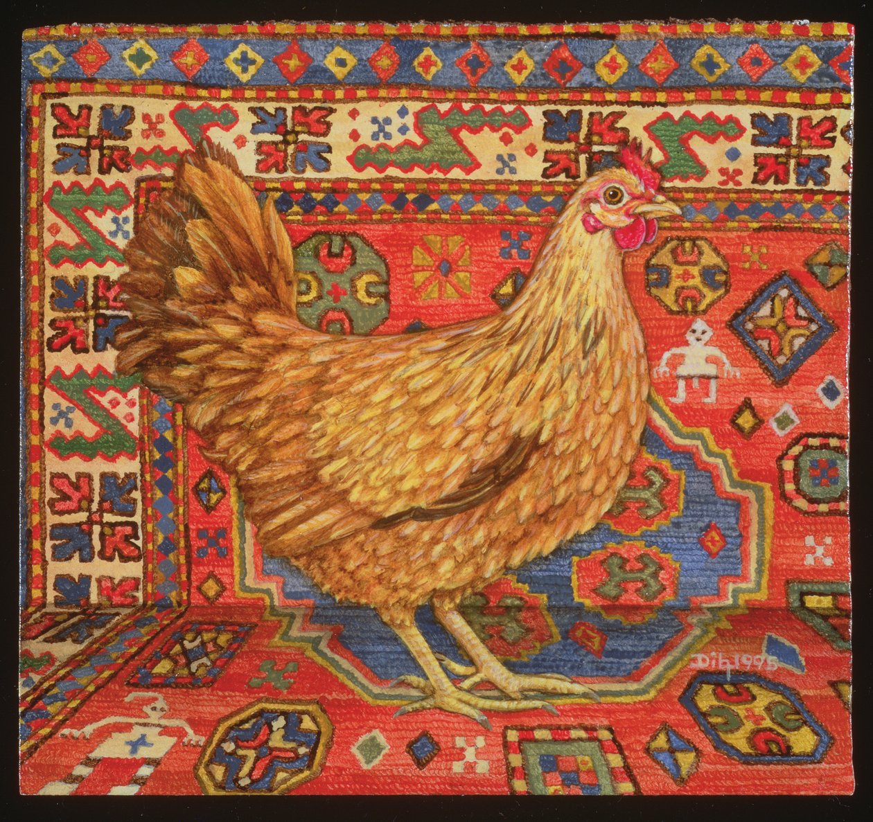Brown Carpet Chicken, 1995 av Ditz