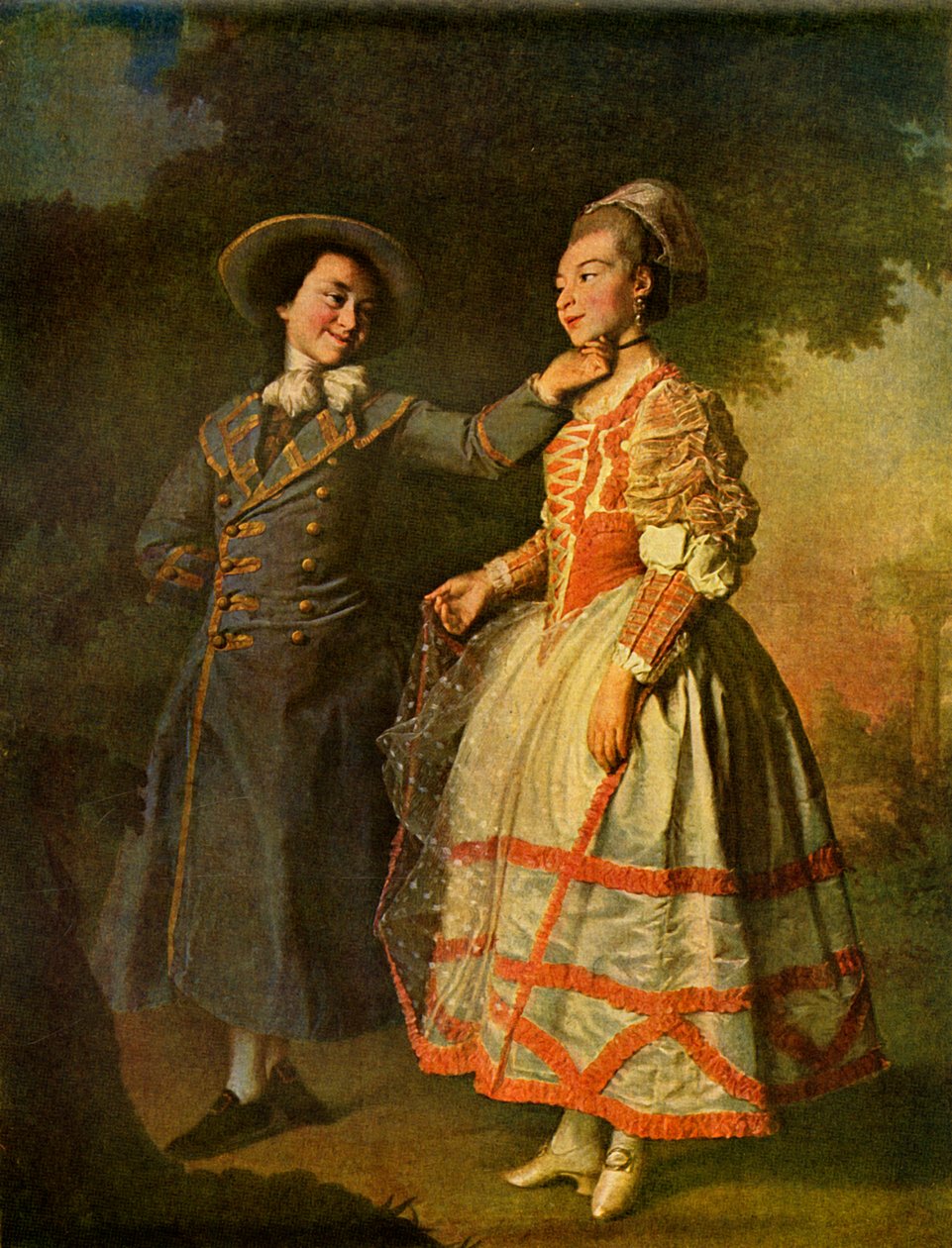 Khovanskaya och Chrusjtjova, 1773, 1939. av Dmitri Grigorievich Levitsky