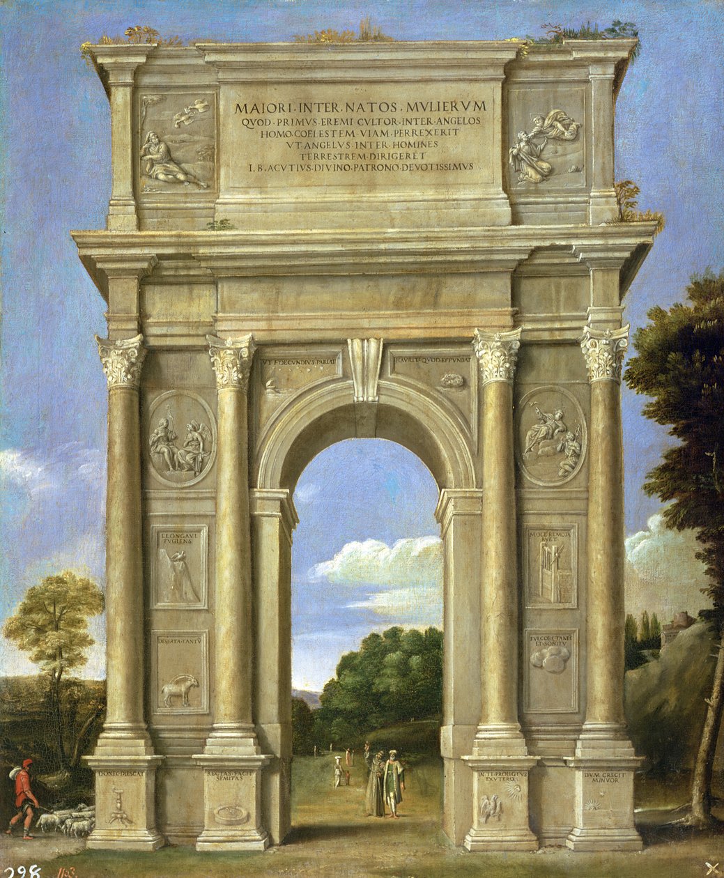 Triumfbågen av Domenichino