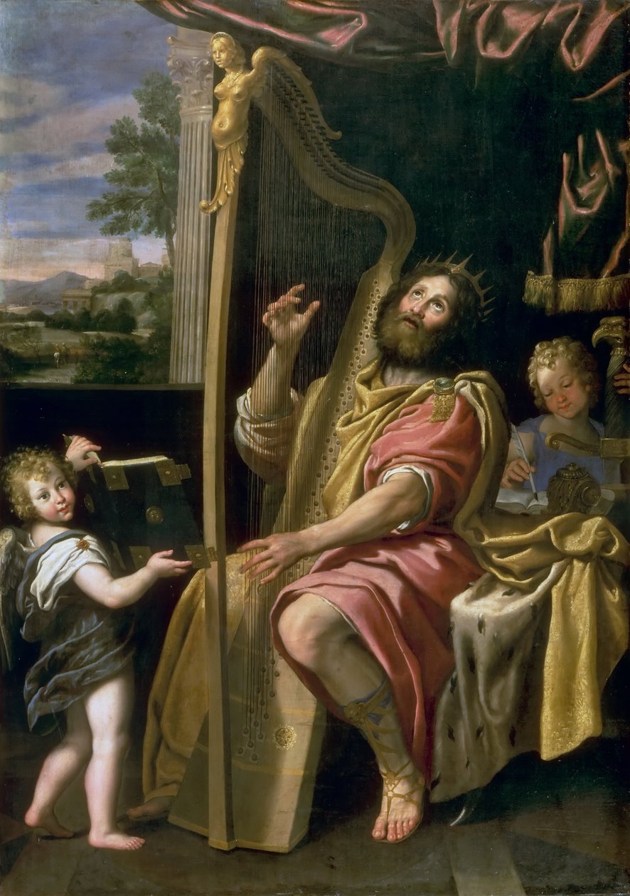 kung David av Domenichino