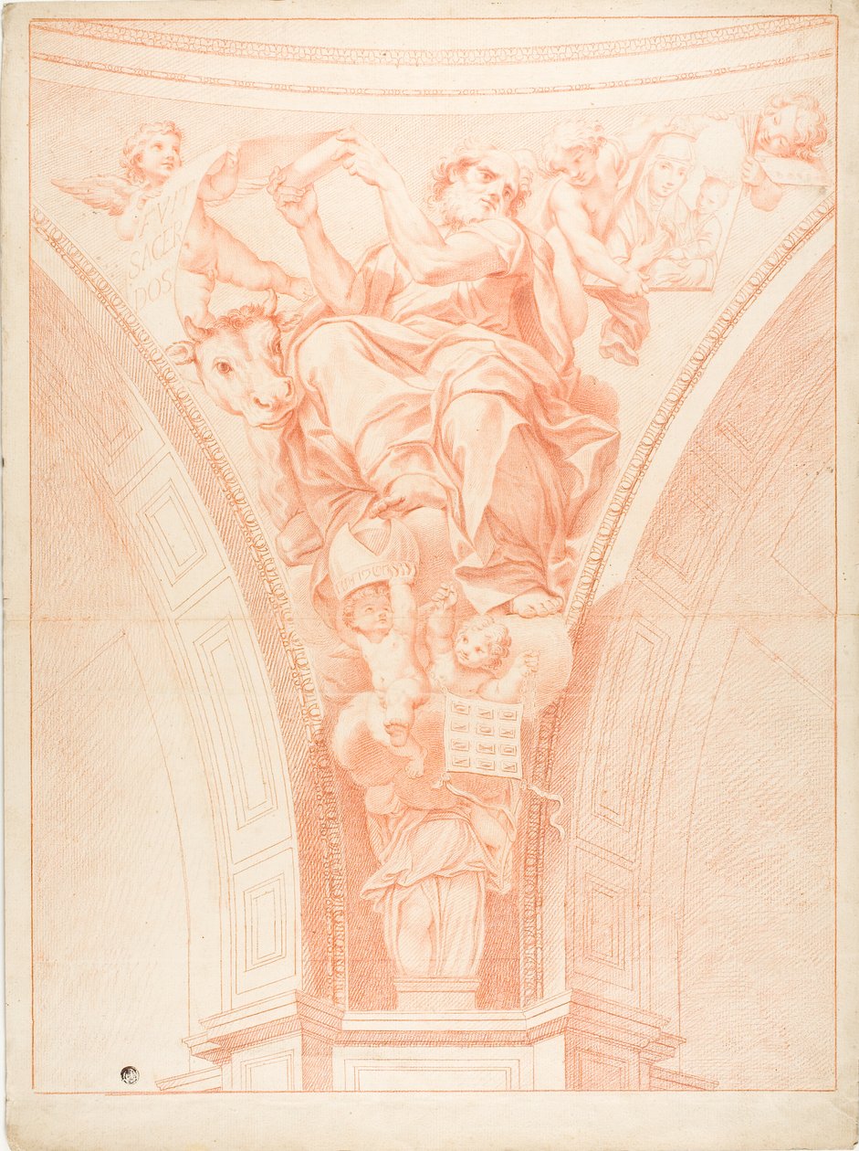 Sankt Lukas av Domenichino