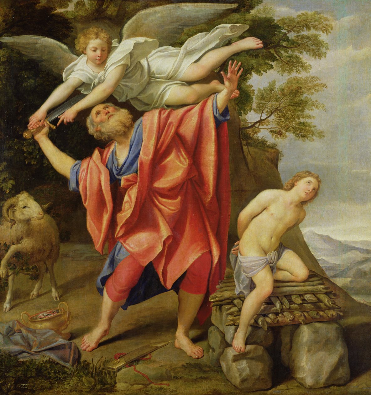 Isaks offer av Domenichino