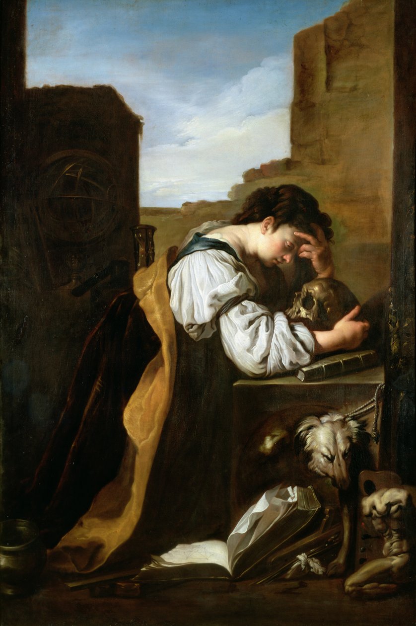 Melankoli av Domenico Fetti or Feti
