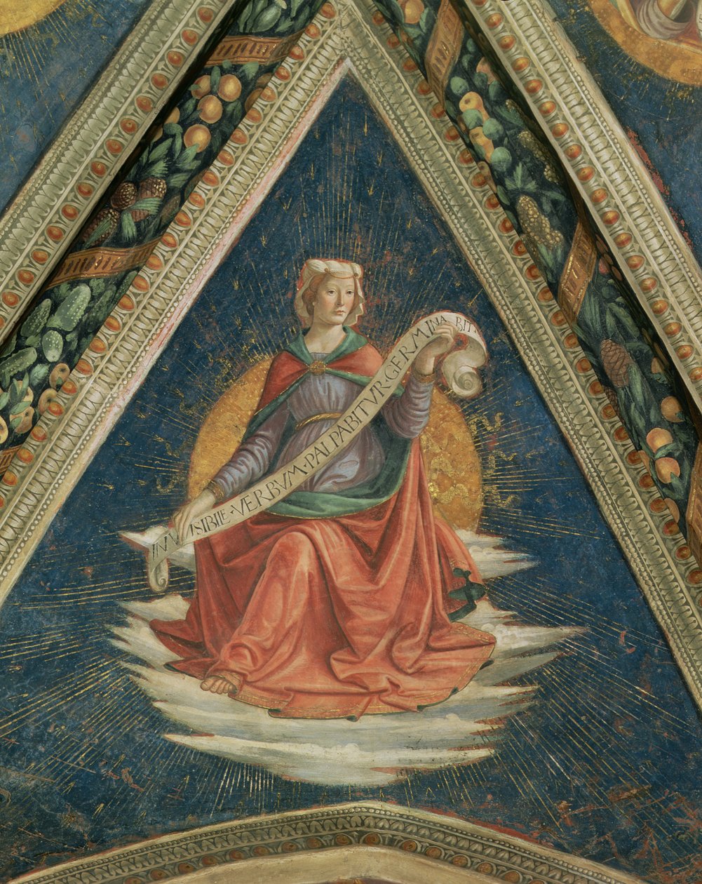 A Sibyll, 1483-86 av Domenico Ghirlandaio