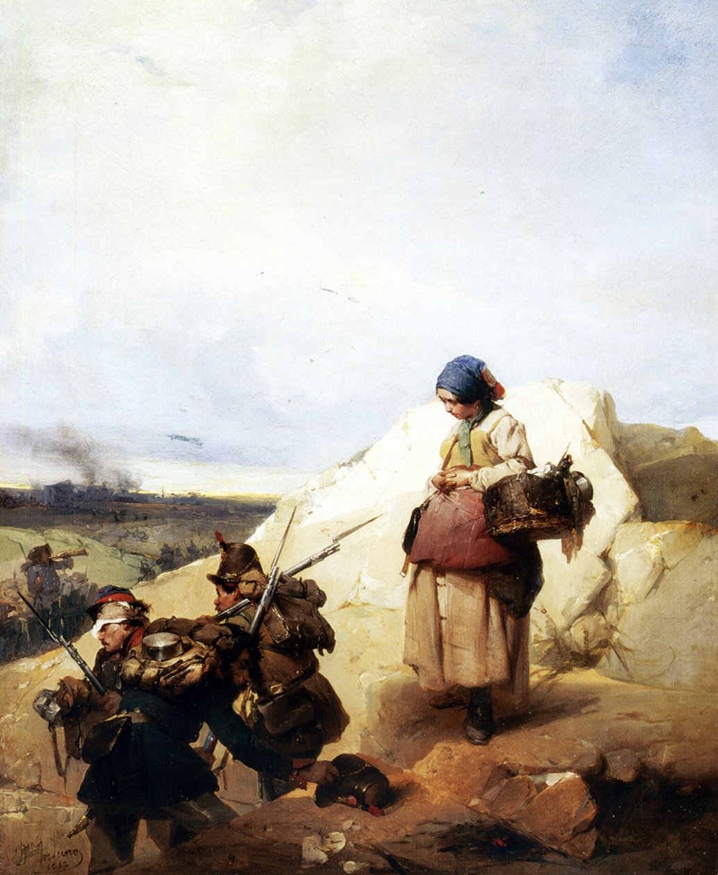 Cantiniere, 1852 av Domenico Induno