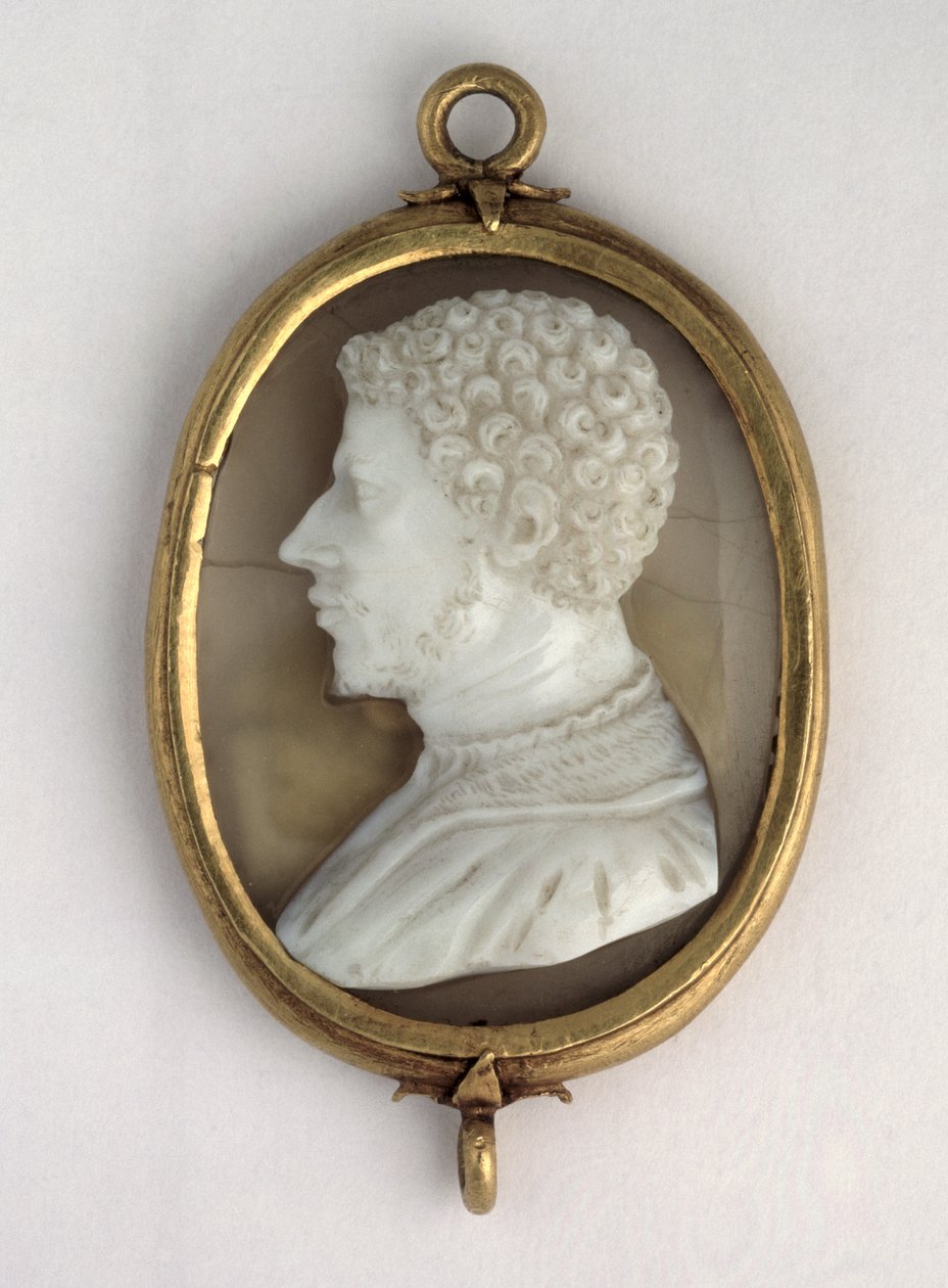 Cameo av Alessandro de Medici (1511-74) av Domenico di Polo