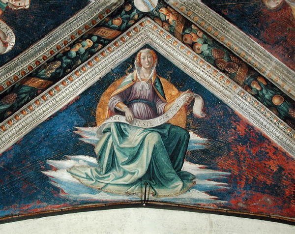 A Sibyll, 1483-86 av Domenico Ghirlandaio