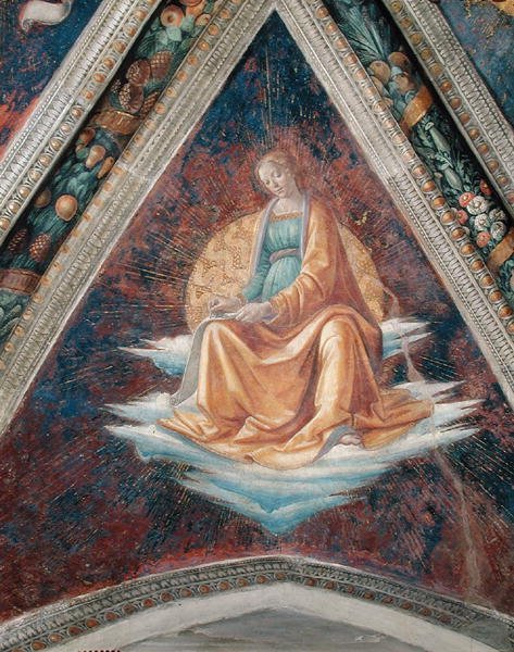A Sibyll, 1483-86 av Domenico Ghirlandaio