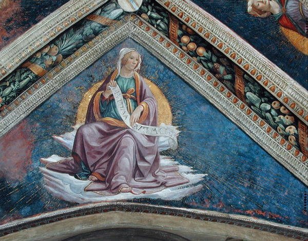 A Sibyll, 1483-86 av Domenico Ghirlandaio
