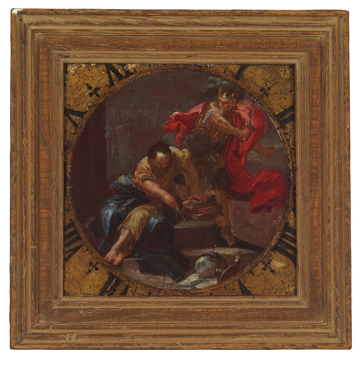 Arkimedes död av Domenico Antonio Vaccaro
