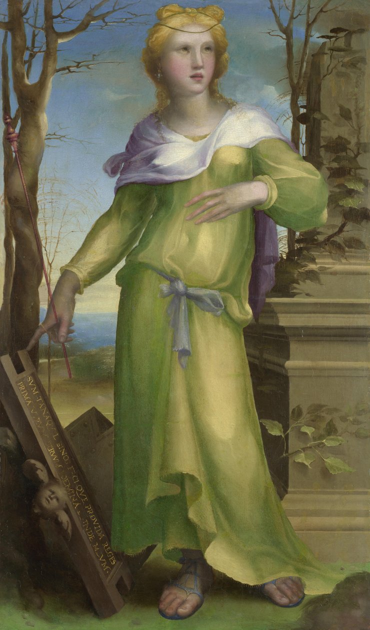 Tanaquil, c. 1519 av Domenico Beccafumi