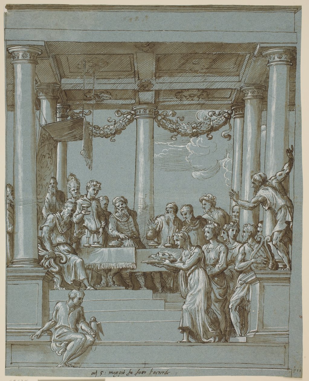 Herodes bankett av Domenico Campagnola