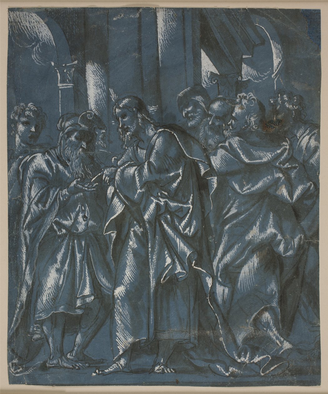 Hyllningspengarna av Domenico Campagnola