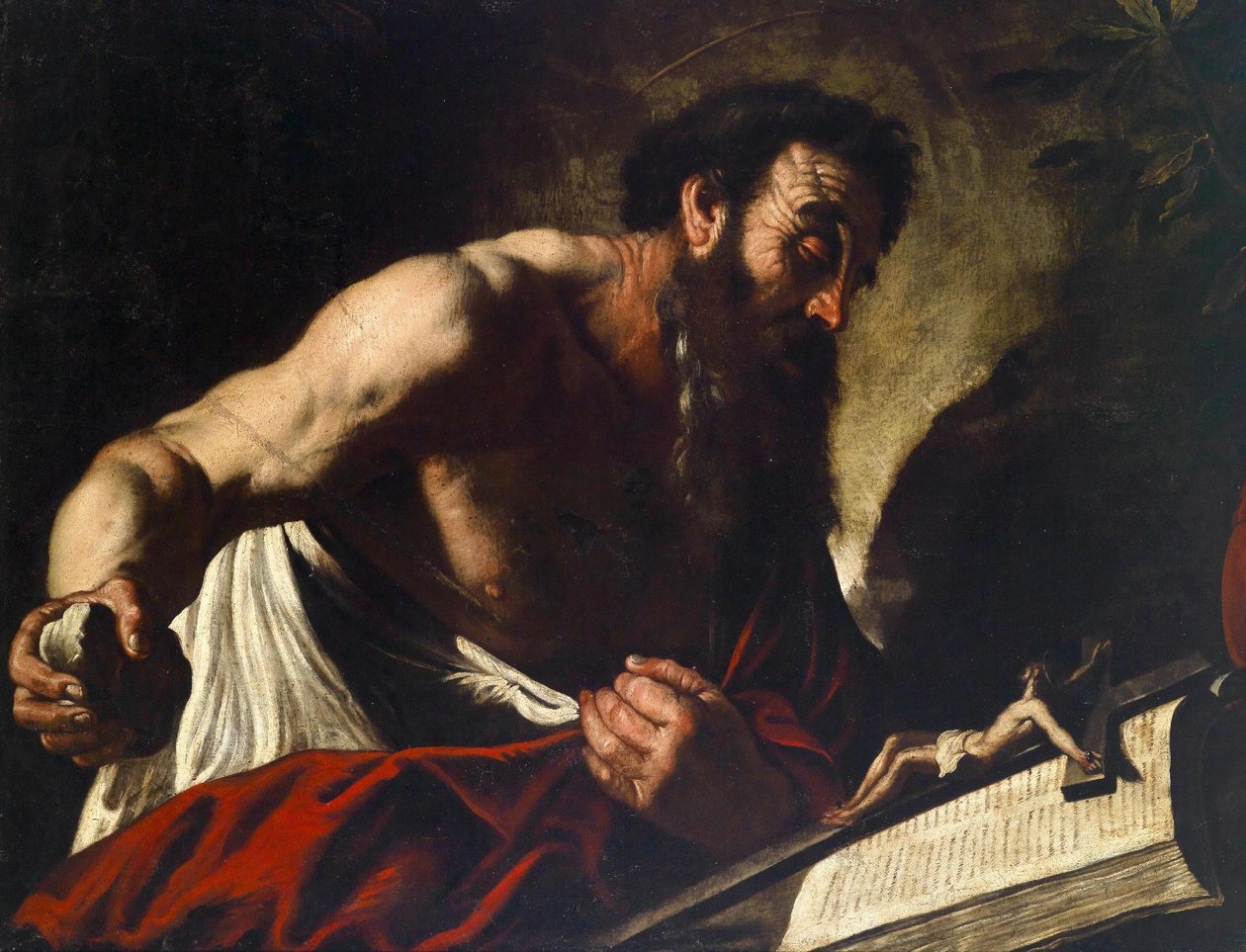Sankt Jerome av Domenico Fetti