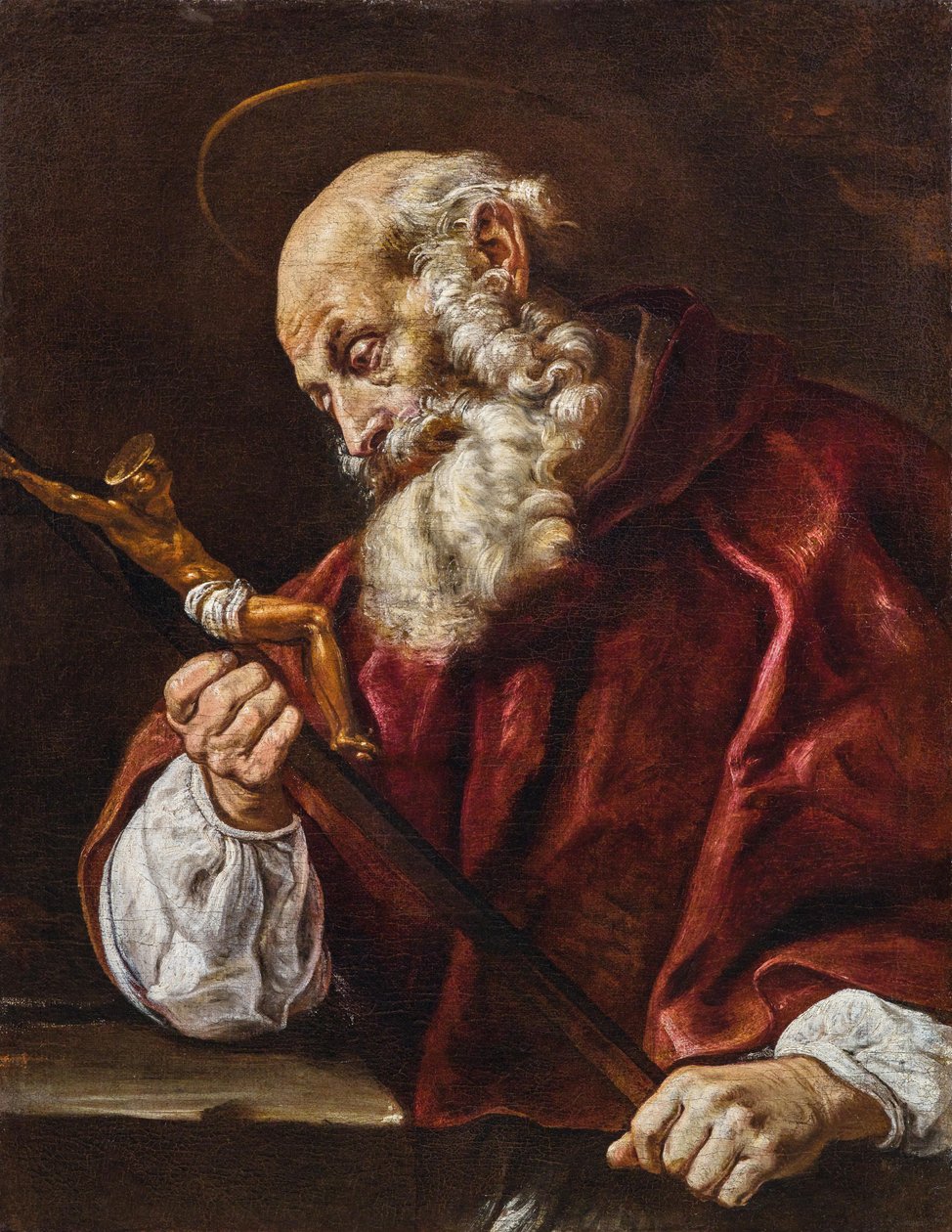 Sankt Jerome av Domenico Fetti