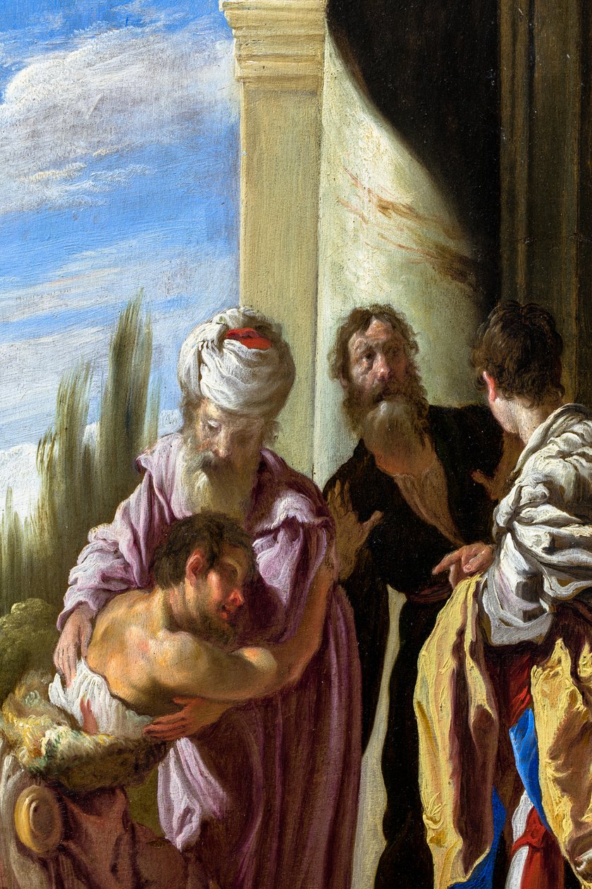Liknelsen om den förlorade sonen av Domenico Fetti