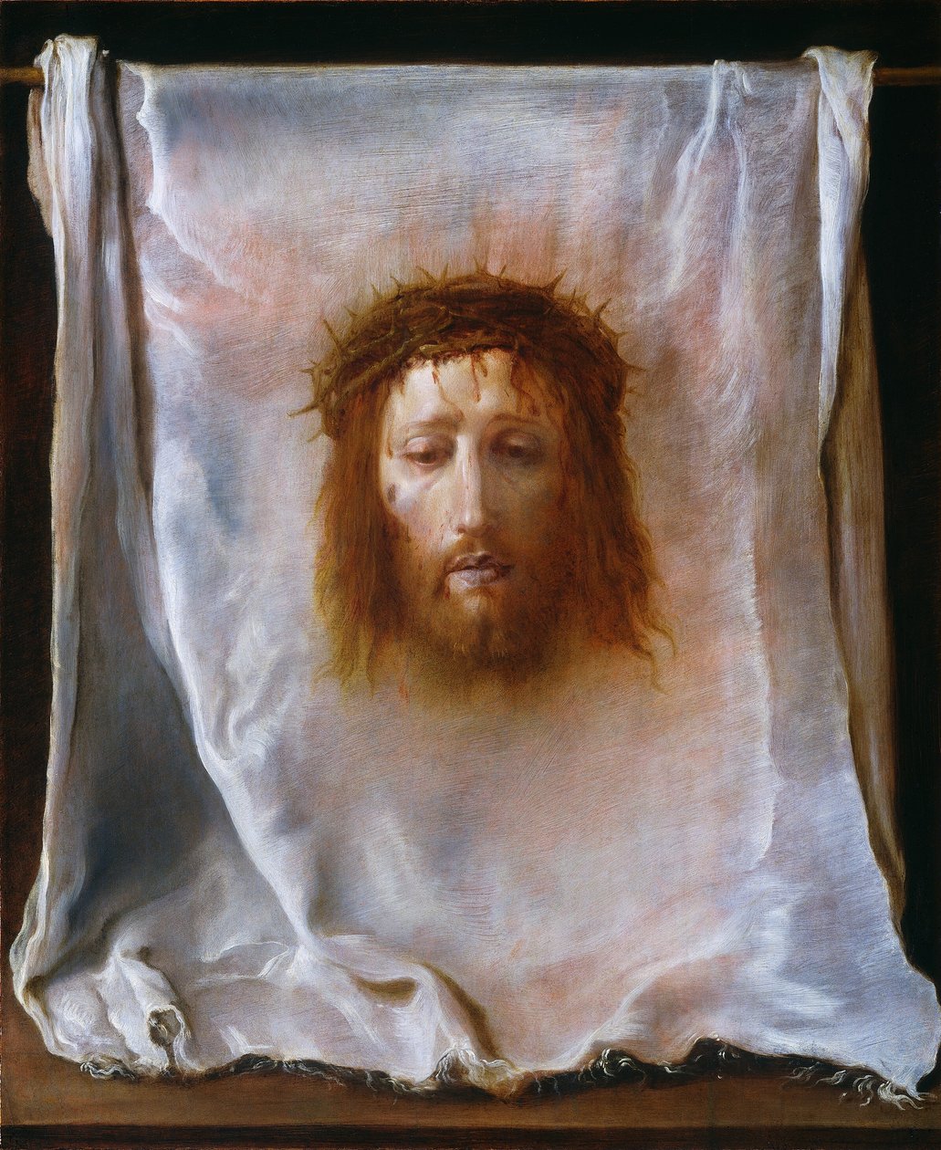 Veronicas slöja, ca. 16181622. av Domenico Fetti