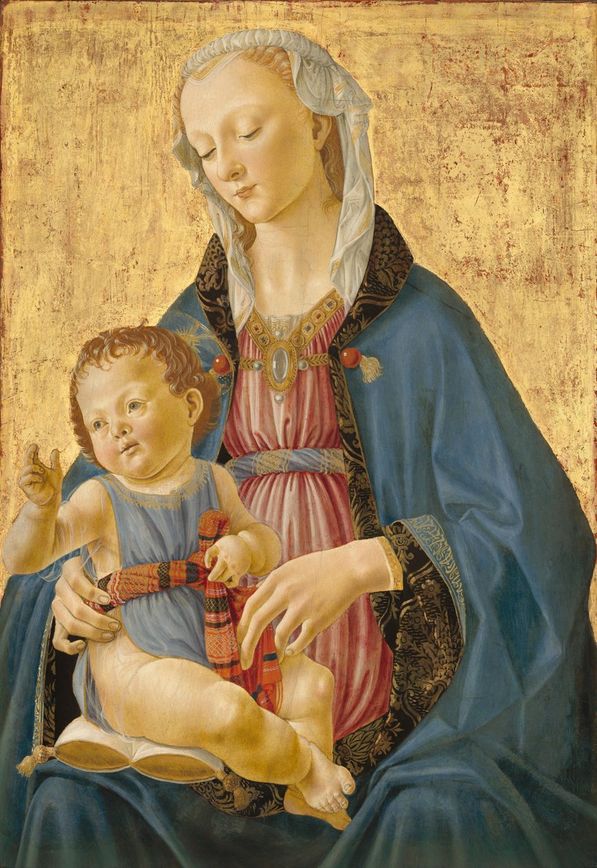 Madonna och barn, ca. 14701475. av Domenico Ghirlandaio