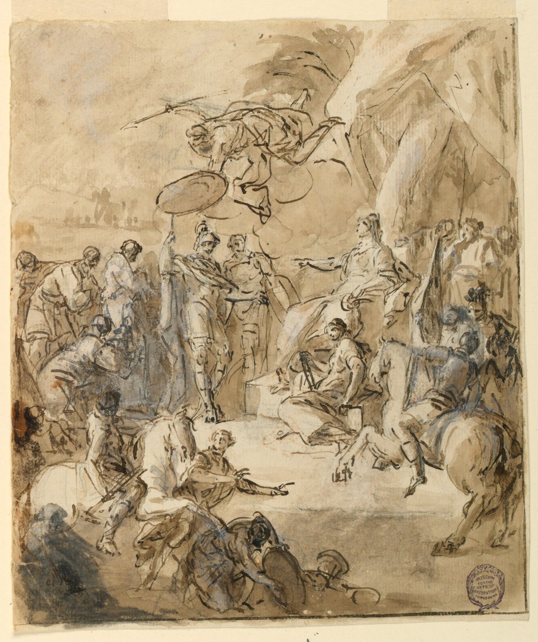 Allegoriskt ämne av Domenico Mondo