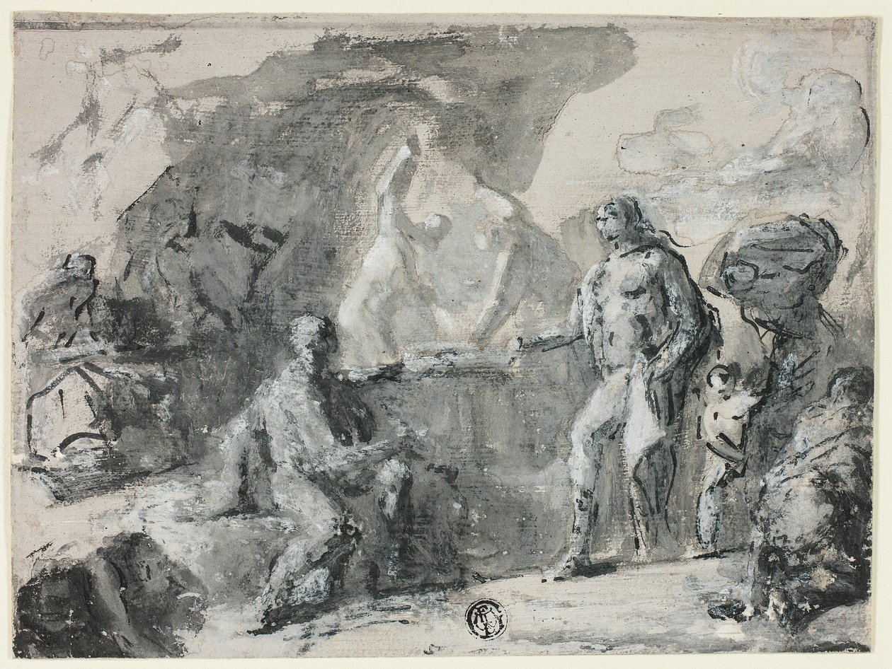 Vulcans smedja av Domenico Mondo