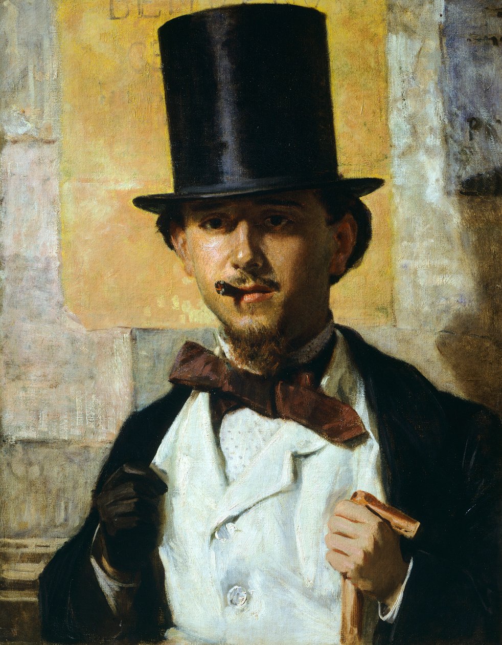 Porträtt av Bernardo Celentano av Domenico Morelli