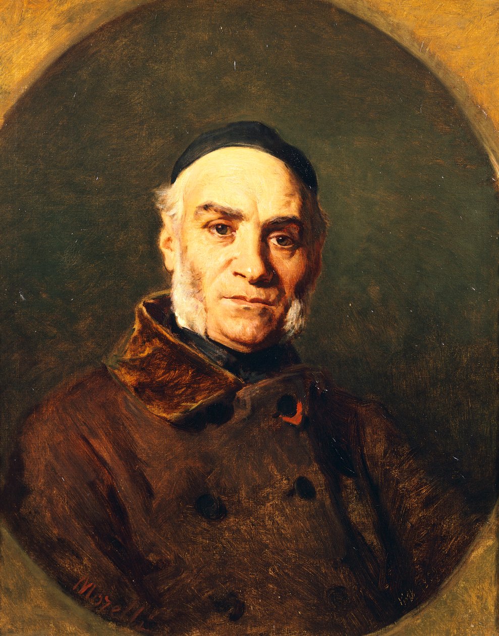Porträtt av jättehyacint av Domenico Morelli
