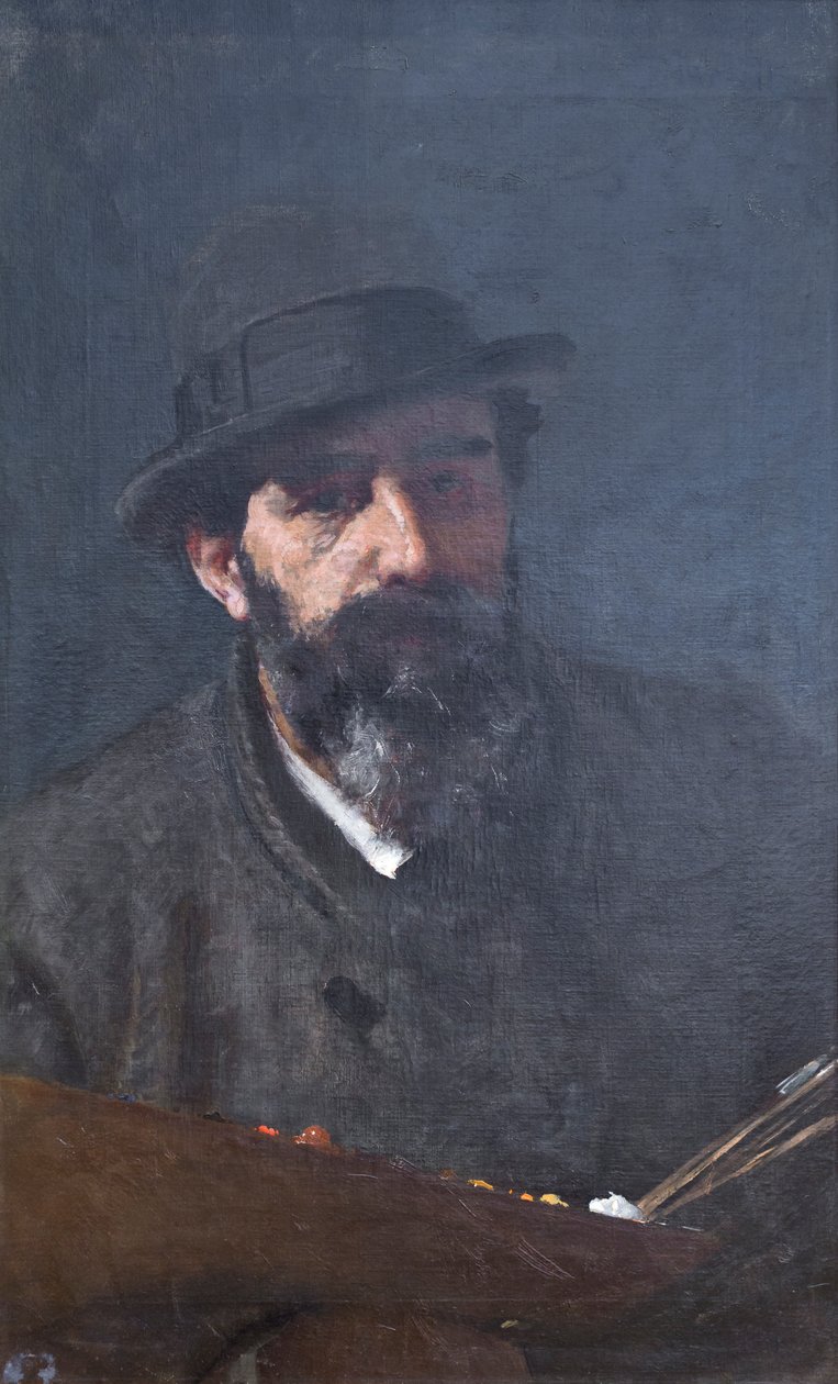 Självporträtt av Domenico Morelli