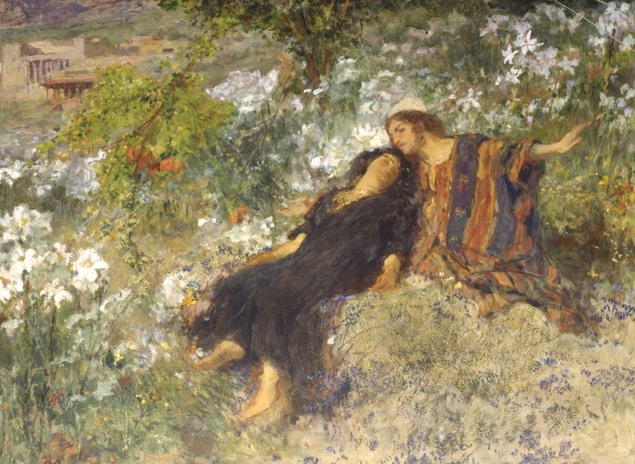 Salomos sång av Domenico Morelli