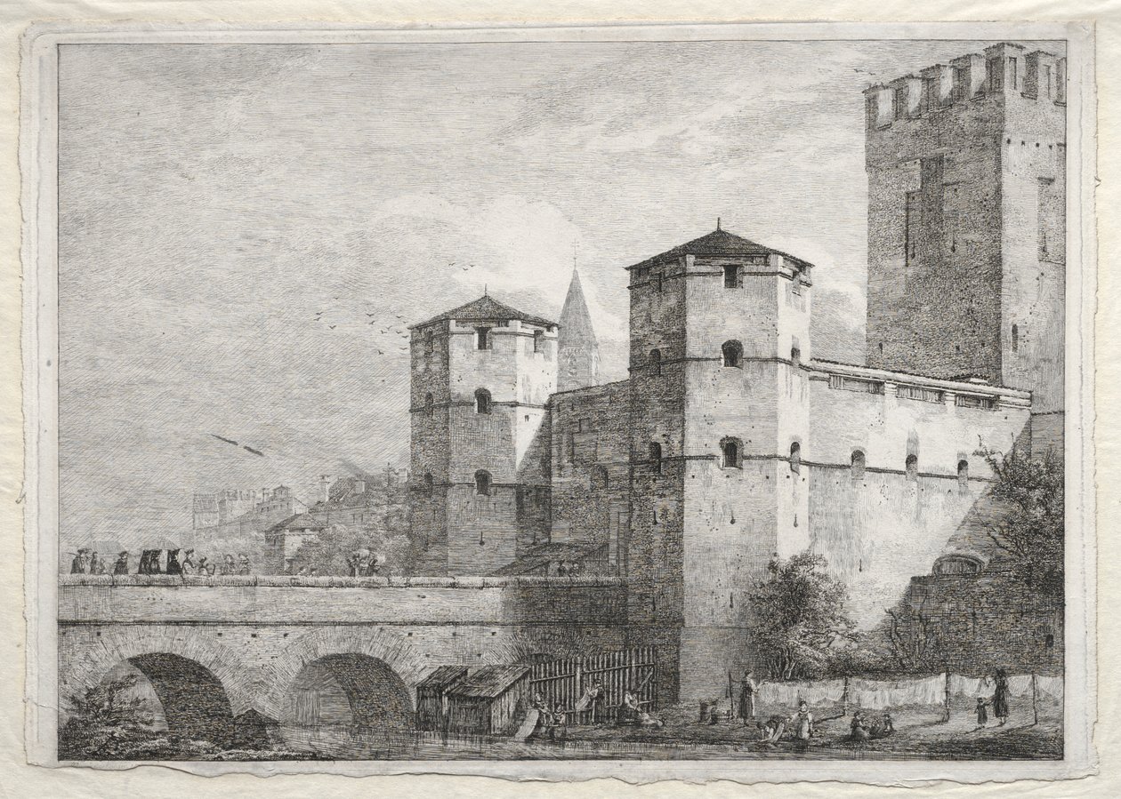 München-Hohenschwangau, Bayern av Domenico Quaglio