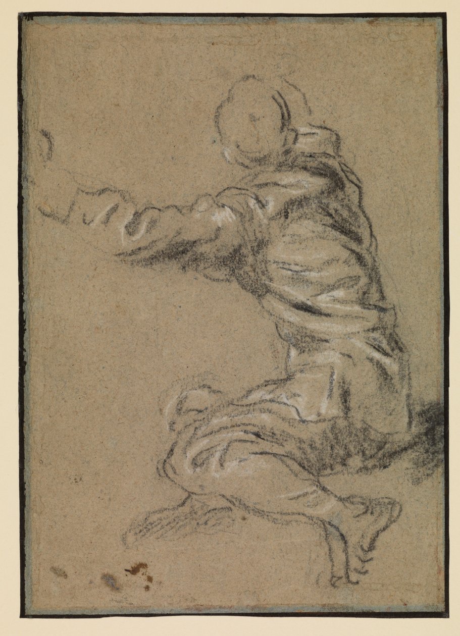 Man sittande, 1500-talet av Domenico Robusti Tintoretto