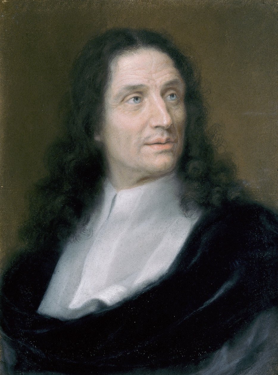 Porträtt av Vincenzo Viviani (1622-1703) ca 1690 av Domenico Tempesti