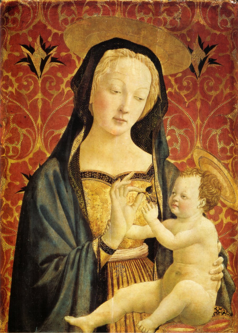 Madonna med barn av Domenico Veneziano