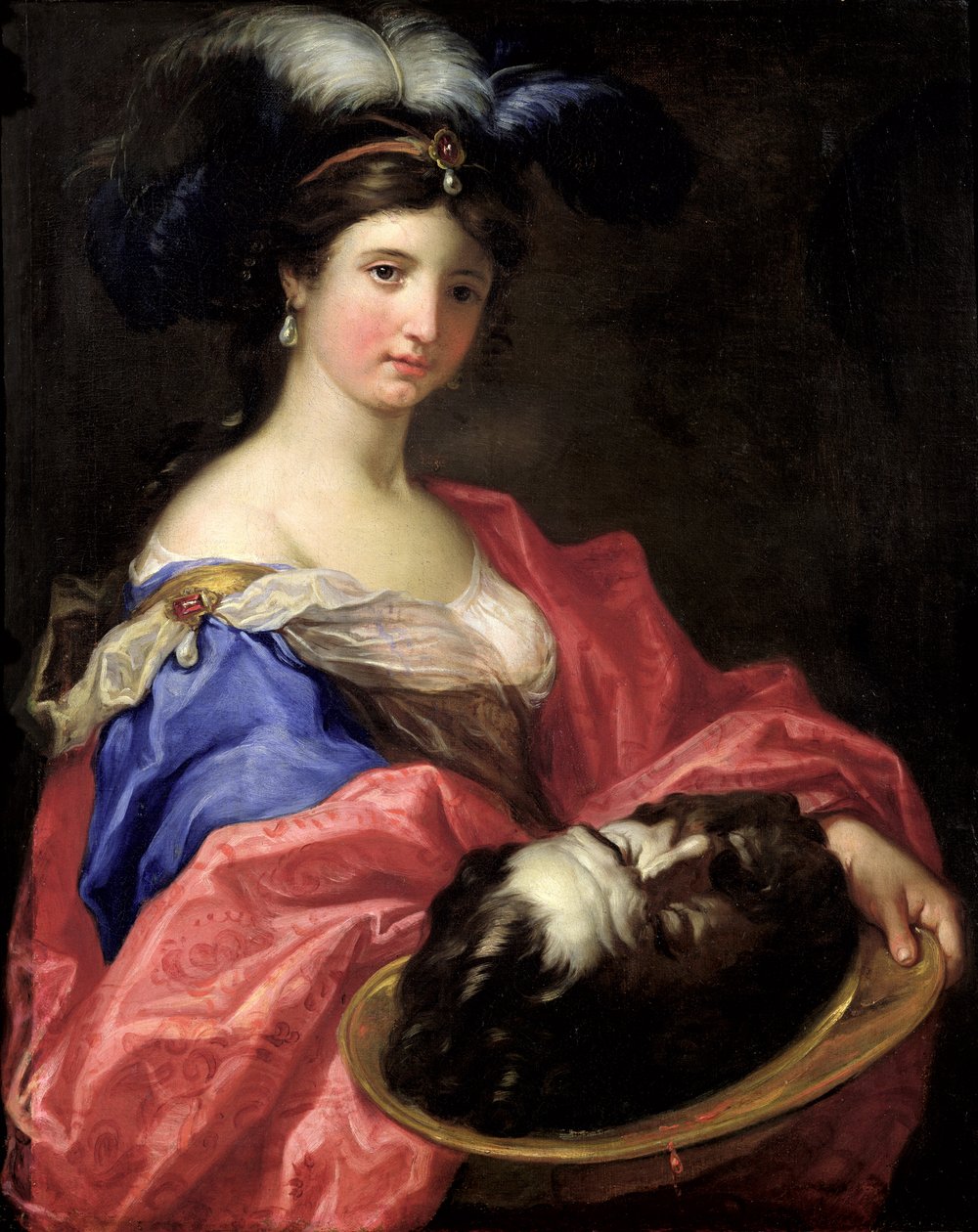 Herodias av Domenico the Elder Piola