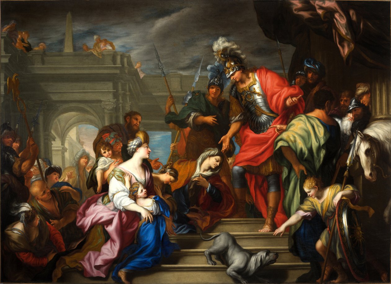 Alexanders nåd av Domenico the Elder Piola