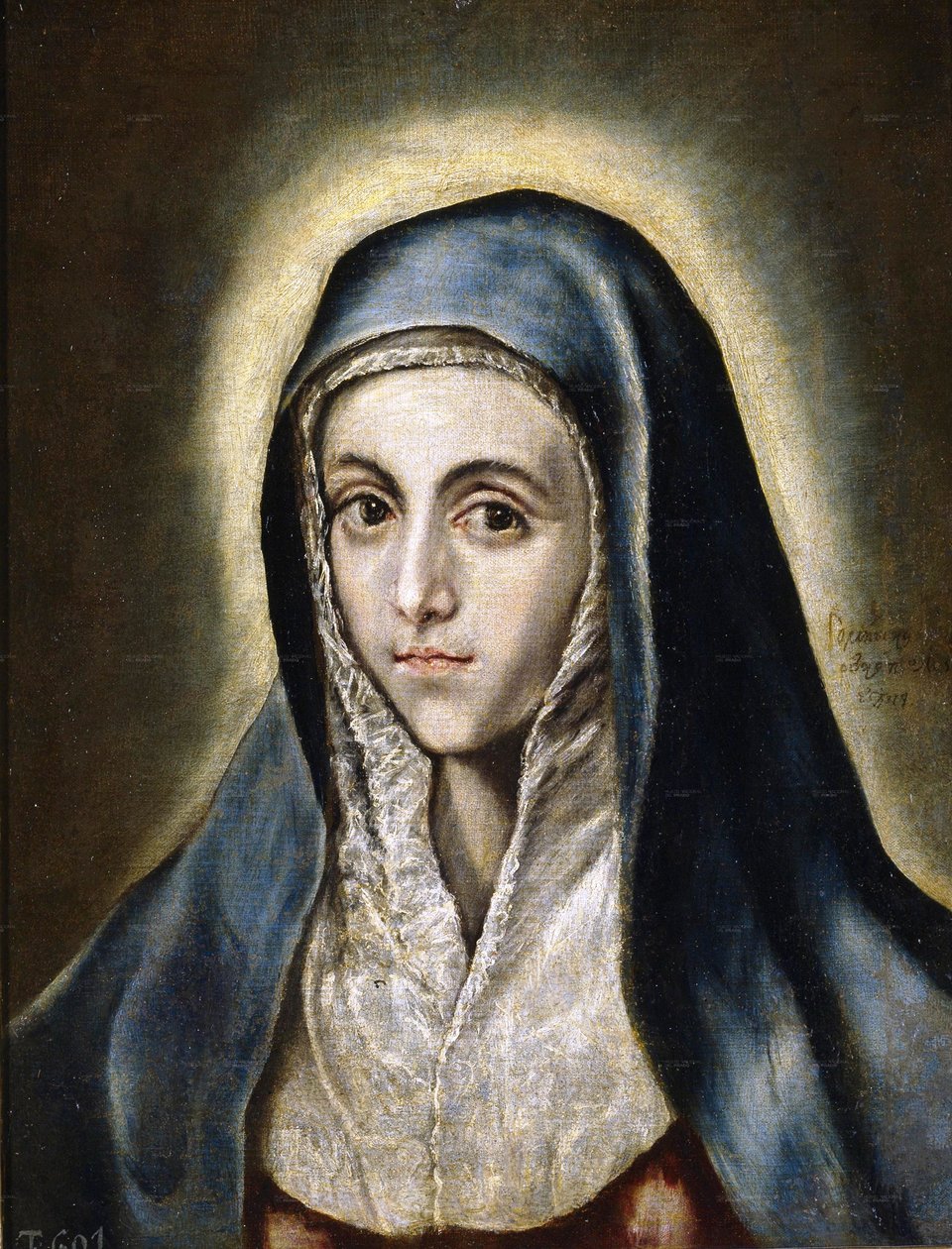 Jungfru Maria av Domenikos Theotokópoulos